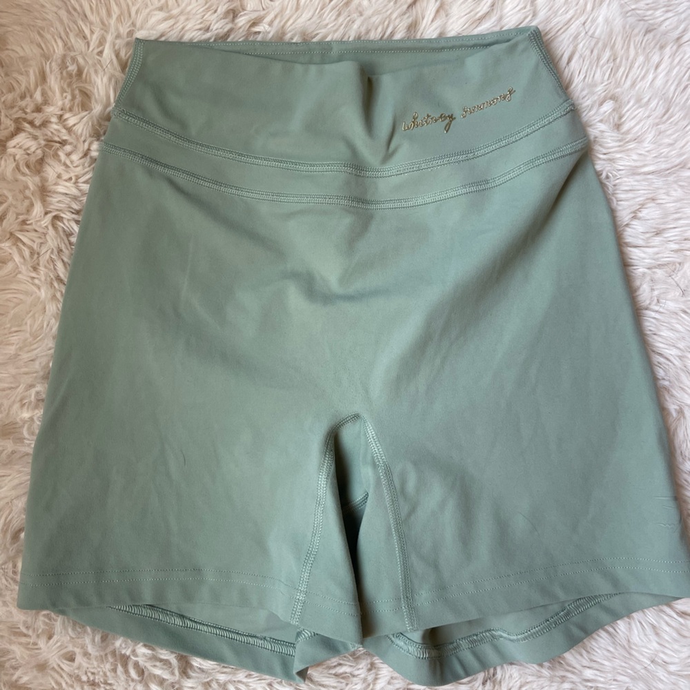 Gymshark X Whitney Simmons green short